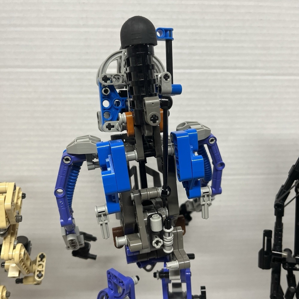 LEGO Technic Star Wars Figures LOT Darth Vader Jango R2 Battle Droid Incomplete - Picture 16 of 16